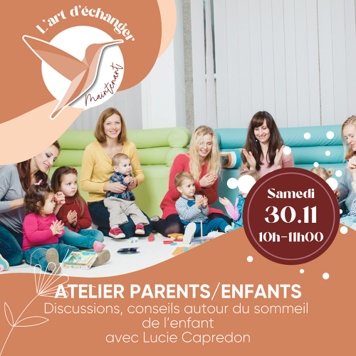 Événement Atelier Sommeil Parents-enfants - Par Lucie Capredon