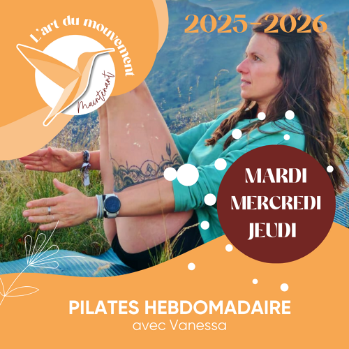 Événement Pilates avec Vanessa - saison 2025-2026