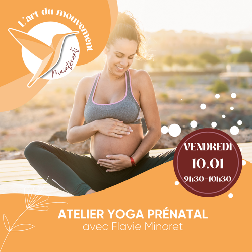 Événement Expérience Yoga prénatal - Par Flavie Minoret