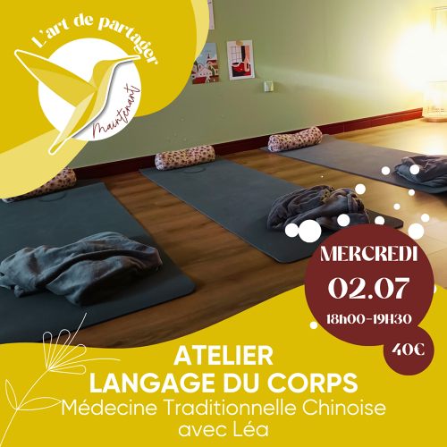 Événement Langage du corps - Médecine Traditionnelle Chinoise 