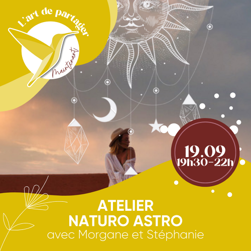 Événement Atelier Naturo Astro - Par Morgane et Stéphanie