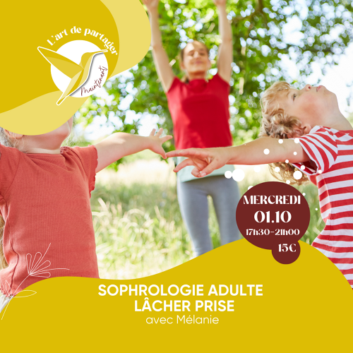 Événement Atelier Sophrologie enfant  - avec Mélanie